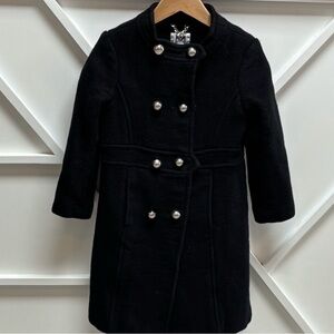 Milly Minis Thick Coat with Buttons Size 6 Kids